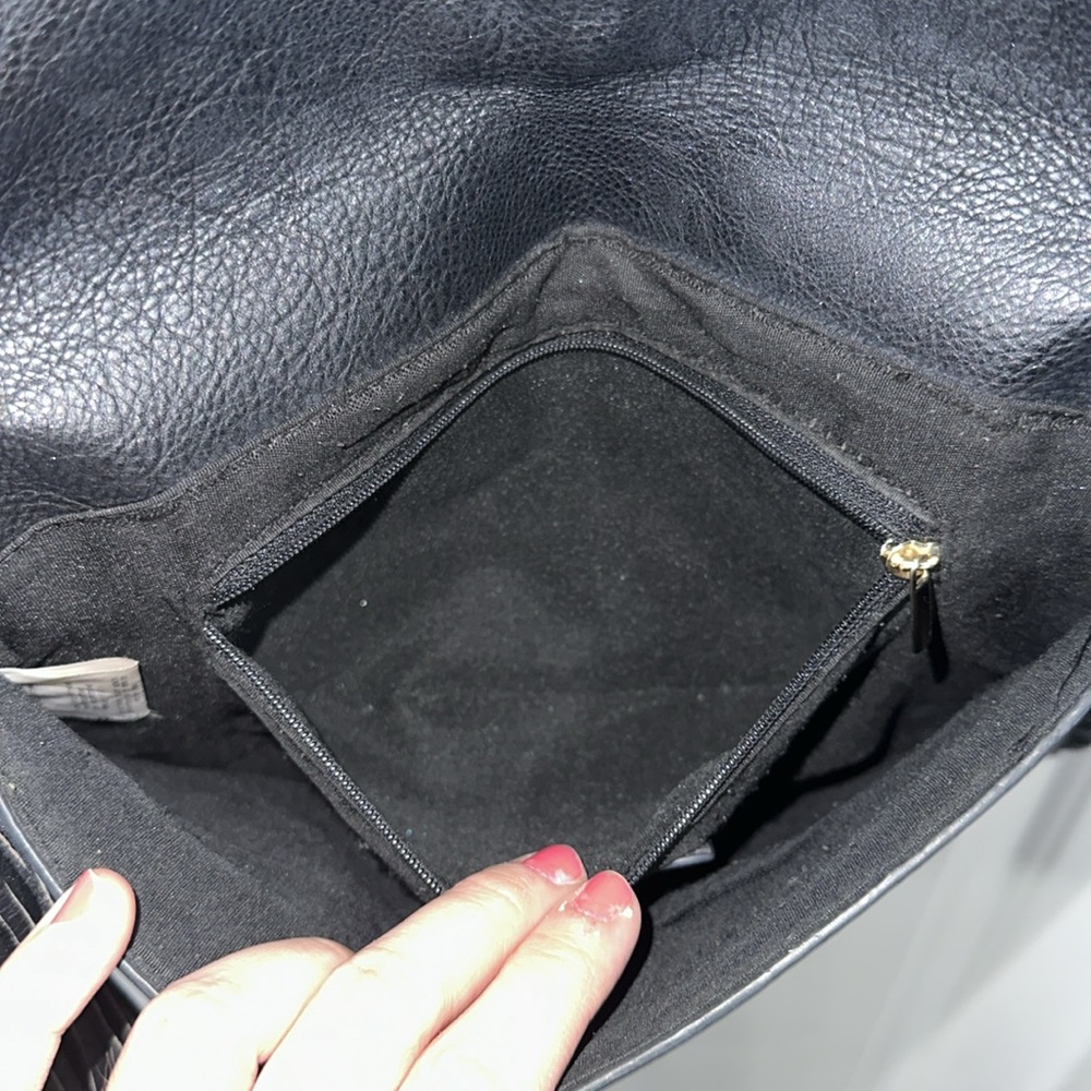Bam Forever Black Purse With Good Chain and Black Tassel - Picture 8 of 10